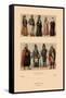 Variety of Turkish Costumes-Racinet-Framed Stretched Canvas