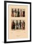 Variety of Turkish Costumes-Racinet-Framed Art Print