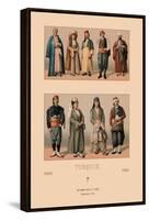 Variety of Turkish Costumes-Racinet-Framed Stretched Canvas