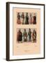 Variety of Turkish Costumes-Racinet-Framed Art Print