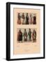 Variety of Turkish Costumes-Racinet-Framed Art Print