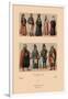 Variety of Turkish Costumes-Racinet-Framed Art Print