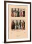 Variety of Turkish Costumes-Racinet-Framed Art Print