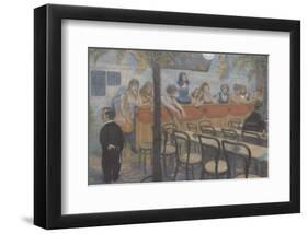 Variety Restaurant-Hans Baluschek-Framed Premium Giclee Print