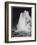 Various Angles During Eruption. "Old Faithful Geyser Yellowstone National Park" Wyoming  1933-1942-Ansel Adams-Framed Art Print