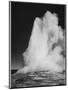 Various Angles During Eruption. "Old Faithful Geyser Yellowstone National Park" Wyoming  1933-1942-Ansel Adams-Mounted Art Print