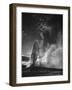 Various Angles During Eruption. "Old Faithful Geyser Yellowstone National Park" Wyoming  1933-1942-Ansel Adams-Framed Art Print