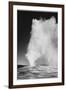 Various Angles During Eruption. "Old Faithful Geyser Yellowstone National Park" Wyoming  1933-1942-Ansel Adams-Framed Art Print