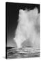 Various Angles During Eruption. "Old Faithful Geyser Yellowstone National Park" Wyoming  1933-1942-Ansel Adams-Stretched Canvas