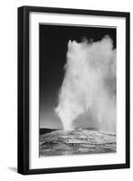 Various Angles During Eruption. "Old Faithful Geyser Yellowstone National Park" Wyoming  1933-1942-Ansel Adams-Framed Art Print