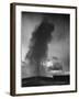 Various Angles During Eruption. "Old Faithful Geyser Yellowstone National Park" Wyoming  1933-1942-Ansel Adams-Framed Art Print