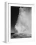 Various Angles During Eruption. "Old Faithful Geyser Yellowstone National Park" Wyoming  1933-1942-Ansel Adams-Framed Art Print