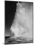 Various Angles During Eruption. "Old Faithful Geyser Yellowstone National Park" Wyoming  1933-1942-Ansel Adams-Mounted Art Print