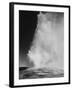 Various Angles During Eruption. "Old Faithful Geyser Yellowstone National Park" Wyoming  1933-1942-Ansel Adams-Framed Art Print