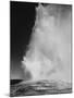 Various Angles During Eruption. "Old Faithful Geyser Yellowstone National Park" Wyoming  1933-1942-Ansel Adams-Mounted Art Print