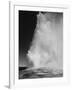 Various Angles During Eruption. "Old Faithful Geyser Yellowstone National Park" Wyoming  1933-1942-Ansel Adams-Framed Art Print