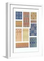 Various Art Deco Wallpaper Designs-null-Framed Art Print