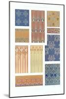 Various Art Deco Wallpaper Designs-null-Mounted Art Print