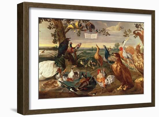 Various Birds-Frans Snyders Or Snijders-Framed Giclee Print