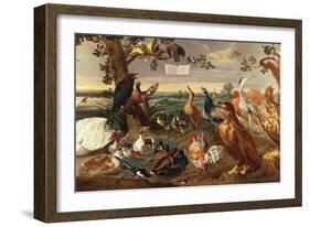 Various Birds-Frans Snyders Or Snijders-Framed Giclee Print