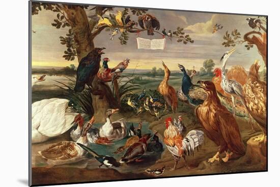 Various Birds-Frans Snyders Or Snijders-Mounted Giclee Print