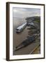 Various boats along the banks of the Amazon River, Loreto, Peru, South America-Michael Nolan-Framed Photographic Print