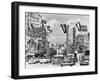 Various Casino Signs along Las Vegas Street-null-Framed Photographic Print