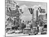 Various Casino Signs along Las Vegas Street-null-Mounted Photographic Print