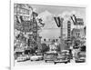 Various Casino Signs along Las Vegas Street-null-Framed Photographic Print