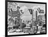 Various Casino Signs along Las Vegas Street-null-Framed Photographic Print