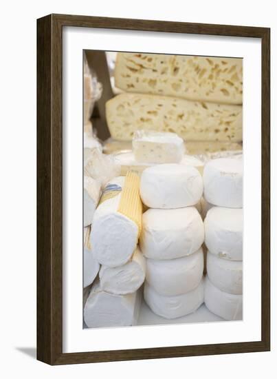 Various Cheeses in a Shop-Eising Studio - Food Photo and Video-Framed Photographic Print