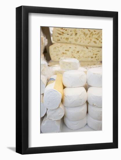 Various Cheeses in a Shop-Eising Studio - Food Photo and Video-Framed Photographic Print