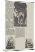 Various Churches-null-Mounted Giclee Print