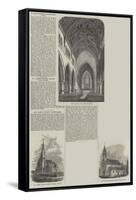 Various Churches-null-Framed Stretched Canvas