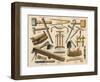 Various Cooper's Tools-null-Framed Art Print