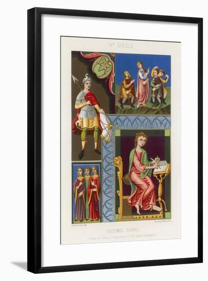Various Costumes-null-Framed Giclee Print