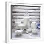 Various Dairy Products in Front of Window Frame-Peter Rees-Framed Photographic Print
