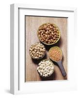 Various Dried Pulses-Eising Studio - Food Photo and Video-Framed Photographic Print