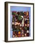 Various Exotic Herbs and Spices in Bowls-Alberto Cassio-Framed Photographic Print