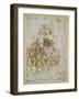 Various Figure Studies-Michelangelo Buonarroti-Framed Giclee Print