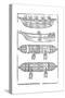 Various Forms of Paddle Boats for Use in War, 1483-null-Stretched Canvas