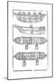 Various Forms of Paddle Boats for Use in War, 1483-null-Mounted Giclee Print