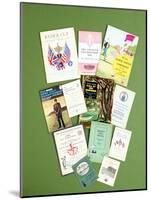 Various golfing programmes, 20th century-Unknown-Mounted Giclee Print