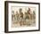 Various Greek Costumes: Warriors-null-Framed Art Print