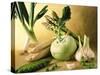 Various Green & White Vegetables-Ulrike Koeb-Stretched Canvas