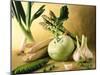 Various Green & White Vegetables-Ulrike Koeb-Mounted Photographic Print