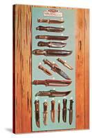 Various Hunting Knives-null-Stretched Canvas