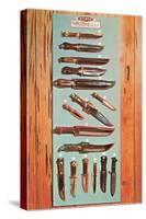 Various Hunting Knives-null-Stretched Canvas