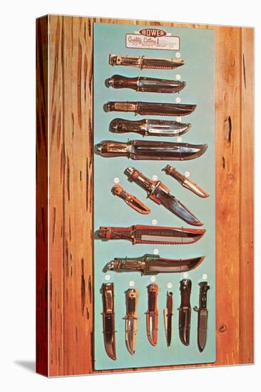 Various Hunting Knives-null-Stretched Canvas