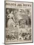 Various Incidents Featured in Illustrated Police News-null-Mounted Giclee Print